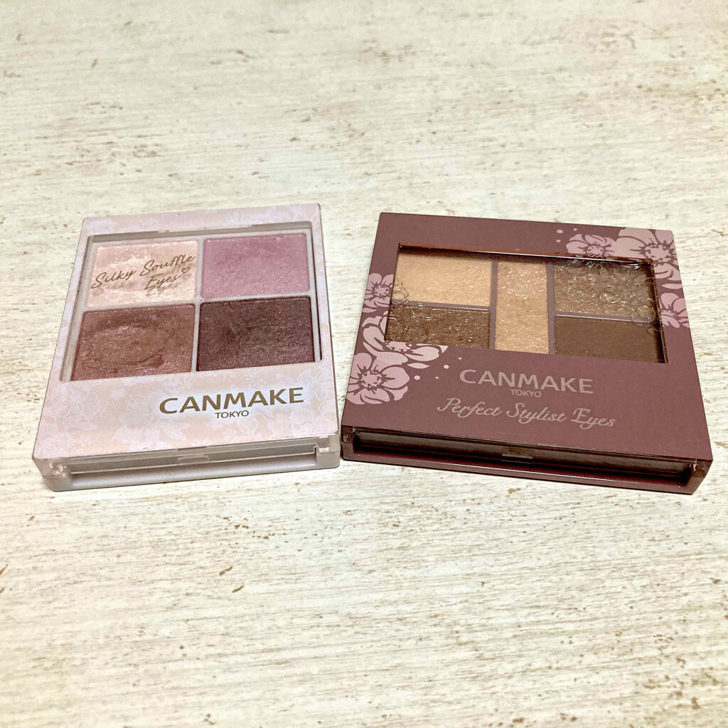 シルキースフレアイズ/キャンメイク/アイシャドウパレットを使ったクチコミ（1枚目）
