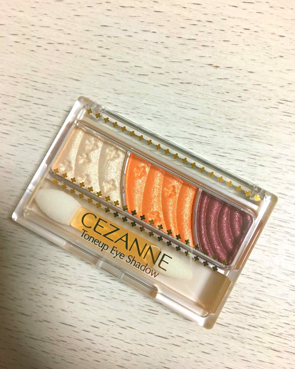 トーンアップアイシャドウ/CEZANNE/アイシャドウパレットを使ったクチコミ(1枚目)