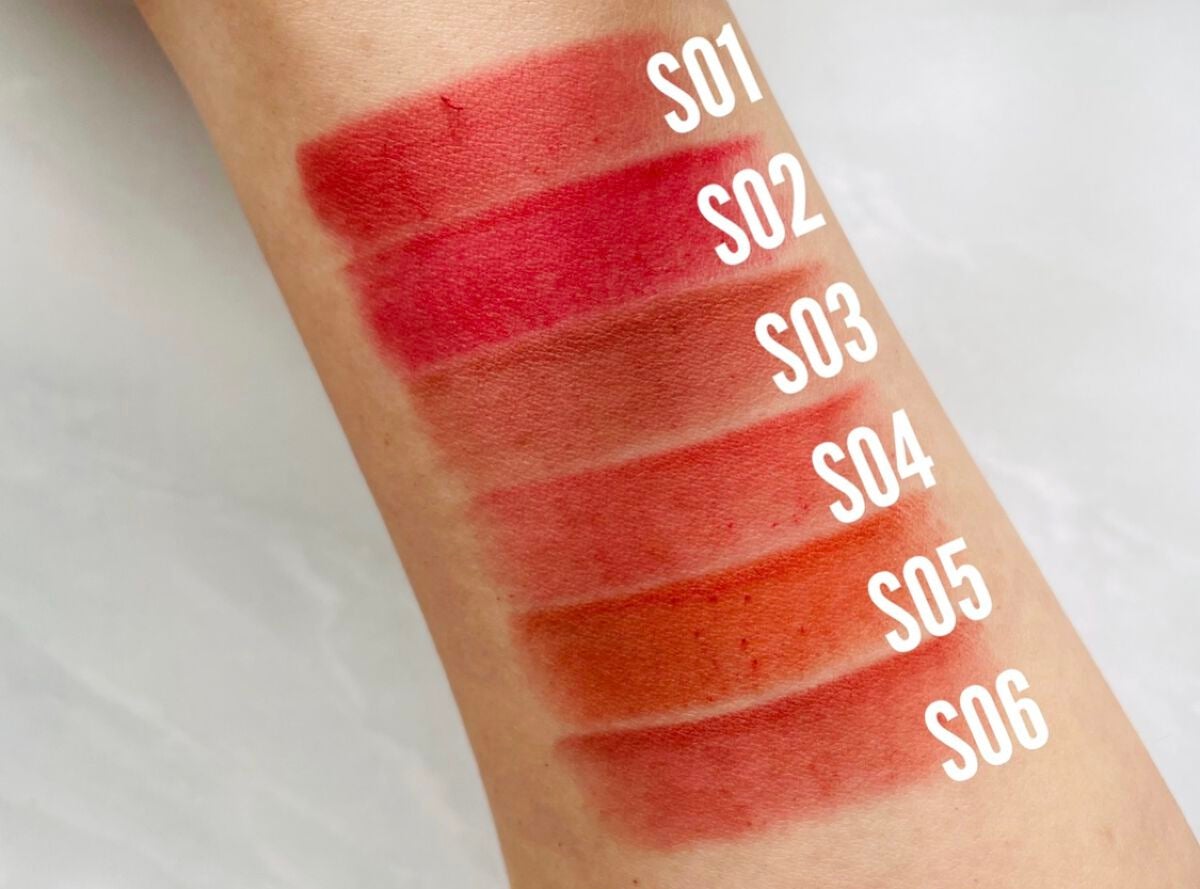 フェザーマットリップスティック/INTO U/口紅を使ったクチコミ(5枚目)