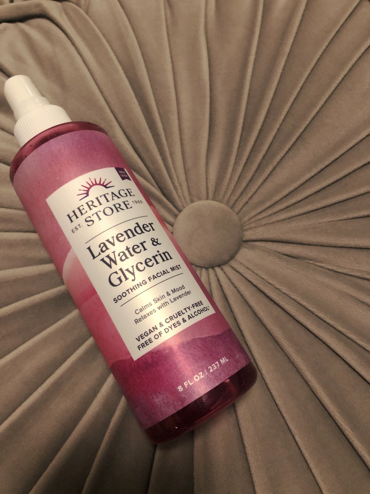 ローズペタル・ローズウォーター/Heritage consumer products(海外)/化粧水を使ったクチコミ（1枚目）