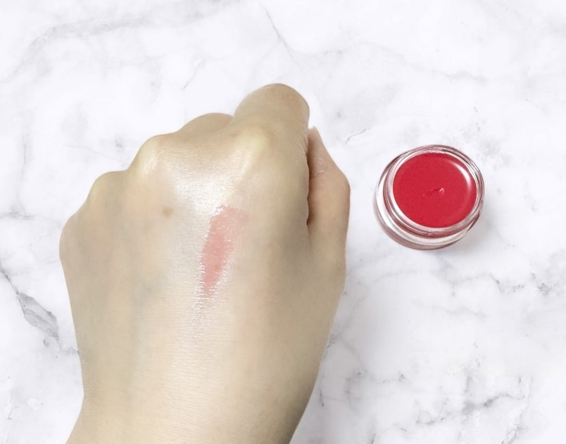 ケイト バーチャルリップバーム EX-1 バーチャル夜市の林檎飴(限定) 3.1g/KATE/リップバームを使ったクチコミ（2枚目）