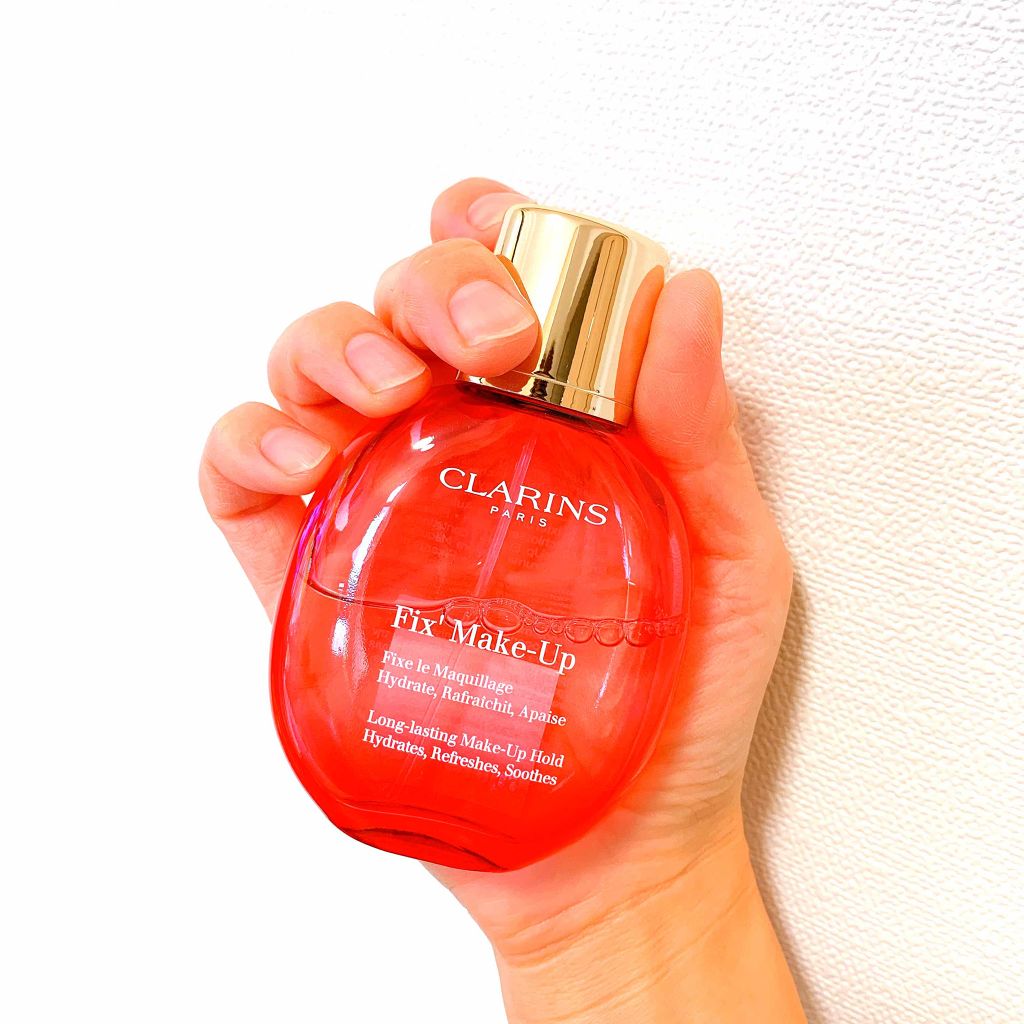 フィックス メイクアップ/CLARINS/ミスト状化粧水を使ったクチコミ（1枚目）