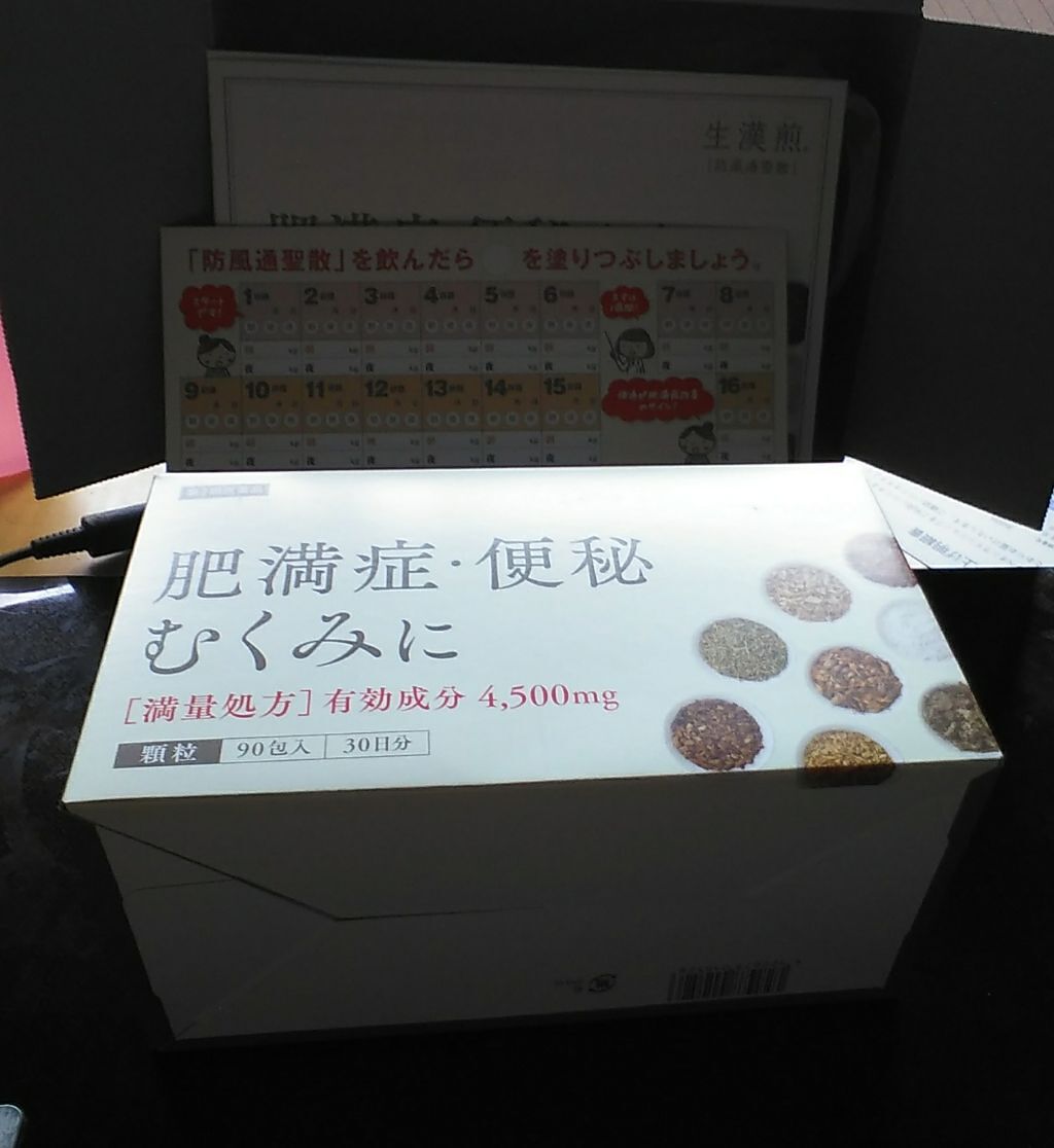 生漢煎 防風通聖散（医薬品）/ジェイフロンティア/その他を使ったクチコミ（1枚目）