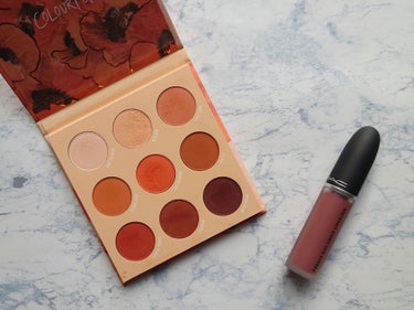 ColourPop ビッグポピーのクチコミ「#今日のメイク
#ColourPop
#BigPoppy

マットグラデ！！
配色がちょっとず.....」（3枚目）