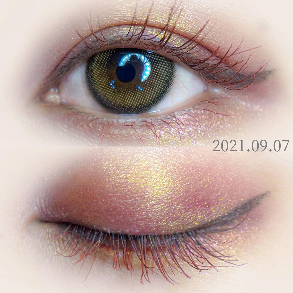 ヴィセ アヴァン シングルアイカラー 050 AMBER GOLD/Visée/単色アイシャドウを使ったクチコミ（1枚目）