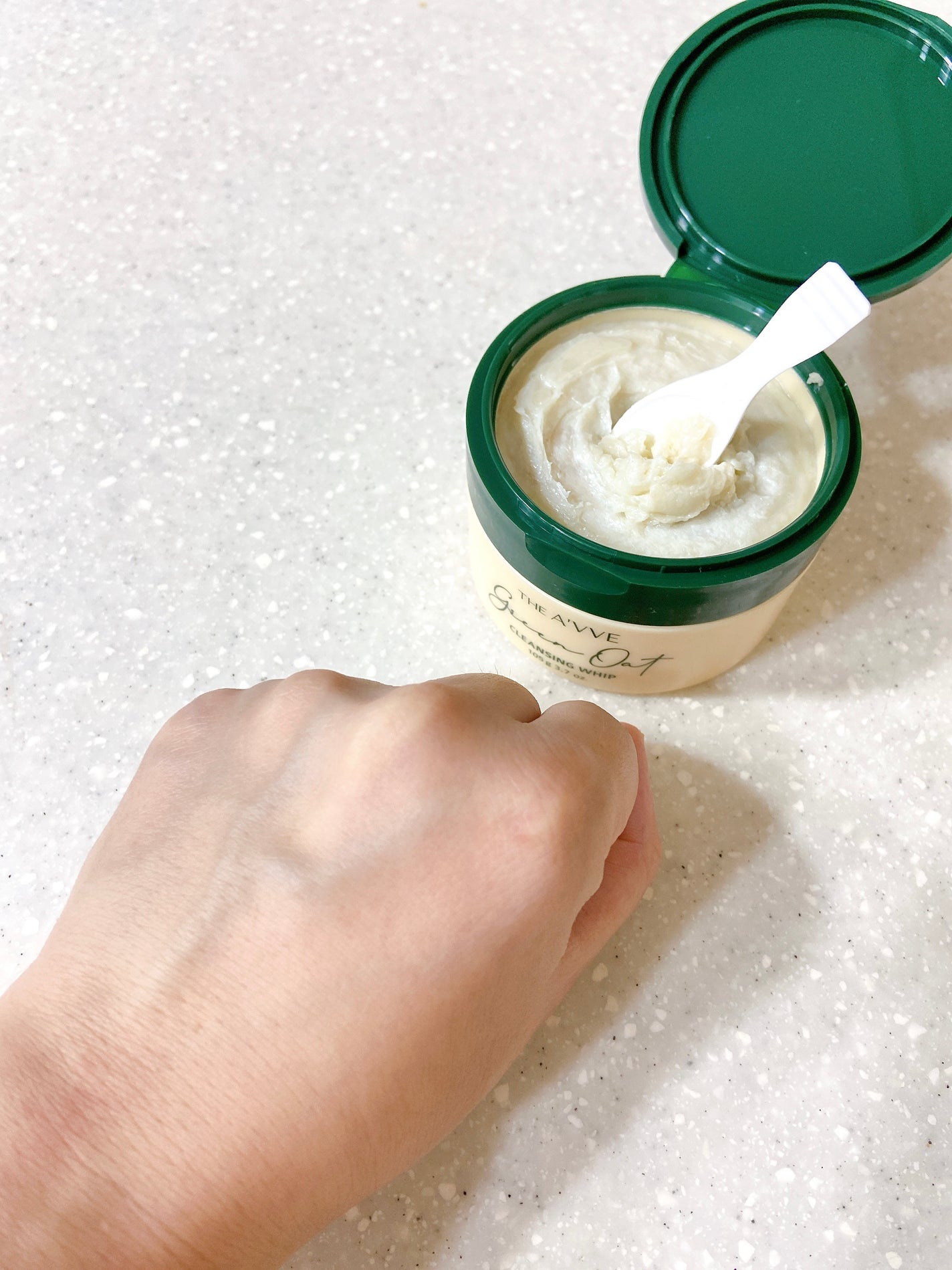 グリーンオートクレンジングホイップ/THE A'VVE/その他洗顔料を使ったクチコミ(6枚目)