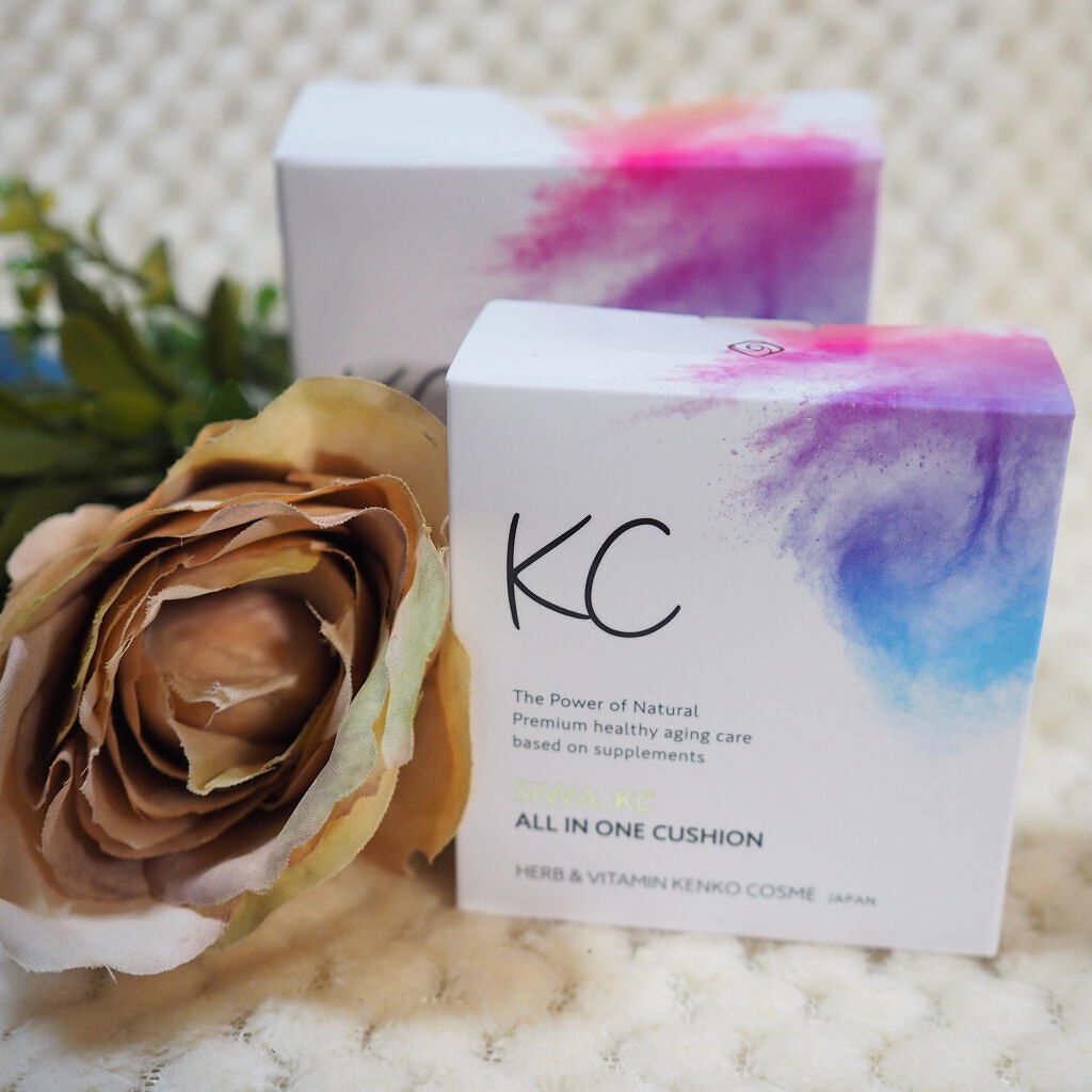 SIWA-KC オールインワンクッション/ハーブ健康本舗/クッションファンデーションを使ったクチコミ（2枚目）