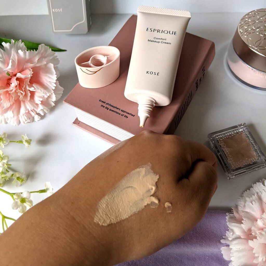 コンフォート メイククリーム〈色つき美容クリーム〉/ESPRIQUE/化粧下地を使ったクチコミ(4枚目)
