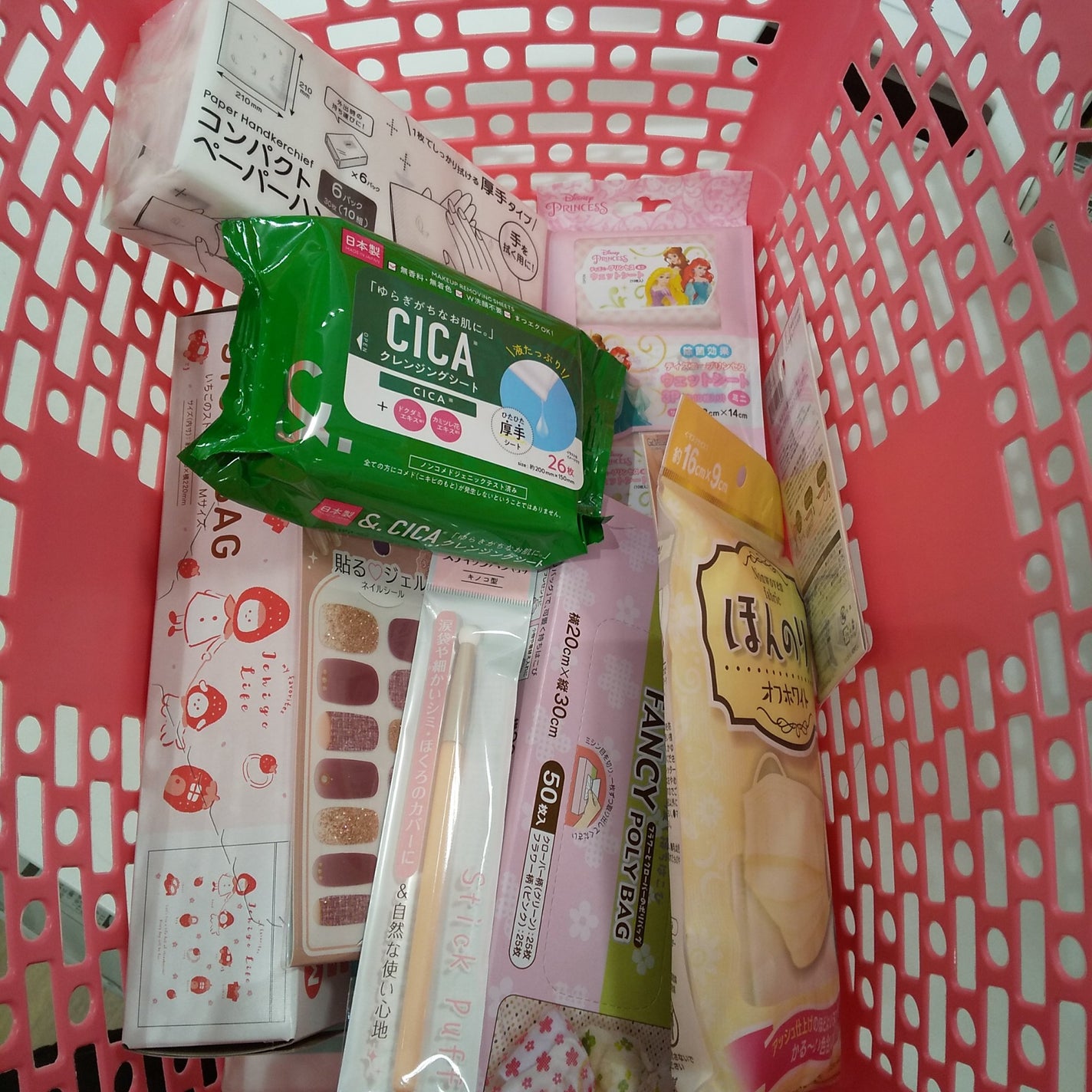 貼るジェルネイル/セリア/ネイルシールを使ったクチコミ(3枚目)