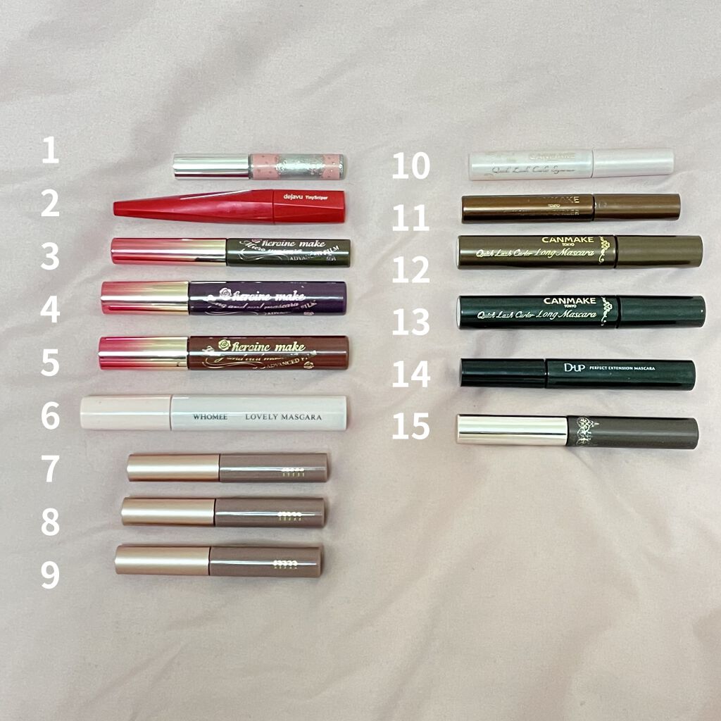 ロング＆カールマスカラ/WHOMEE/マスカラを使ったクチコミ（2枚目）