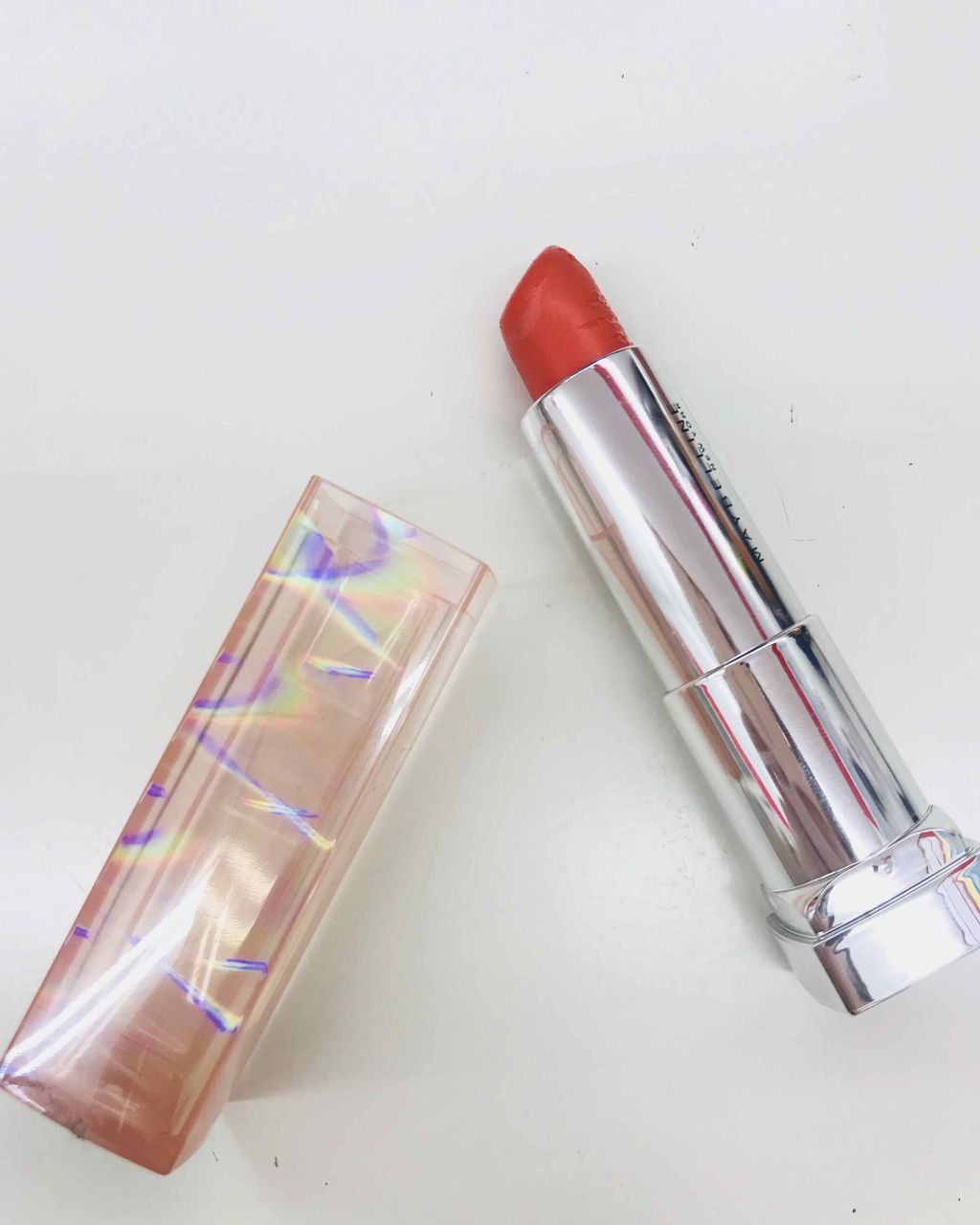ウォーター シャイニー ミルキー/MAYBELLINE NEW YORK/口紅を使ったクチコミ(1枚目)