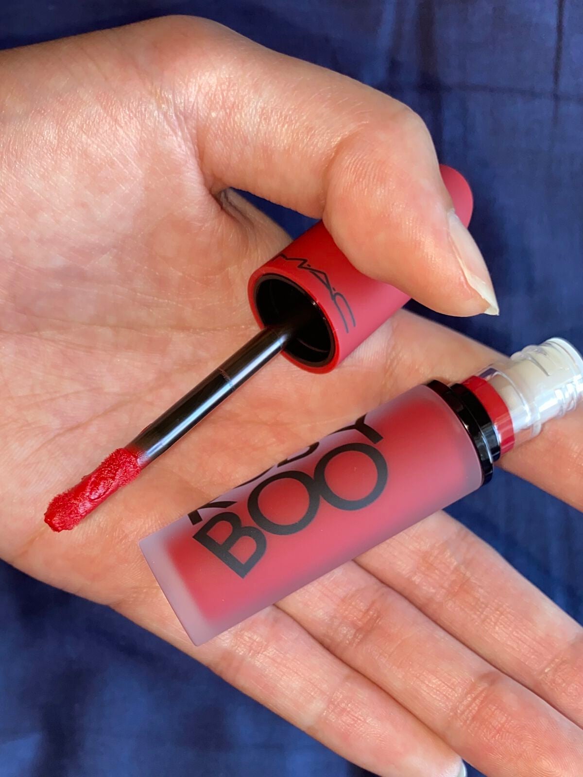 パウダー キス リキッド リップカラー/M・A・C/口紅を使ったクチコミ(2枚目)