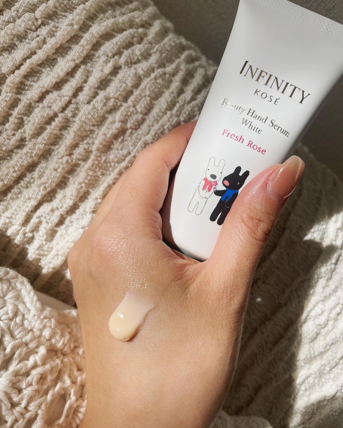 ビューティハンドセラム ホワイト/インフィニティ/ハンドクリームを使ったクチコミ（2枚目）