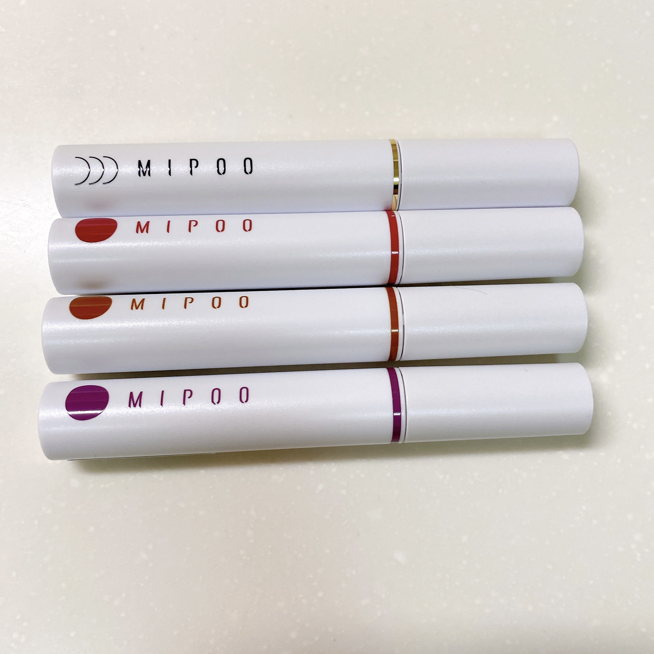 カラーマスカラ ディープパープルEX31/MiPOO/マスカラを使ったクチコミ（1枚目）