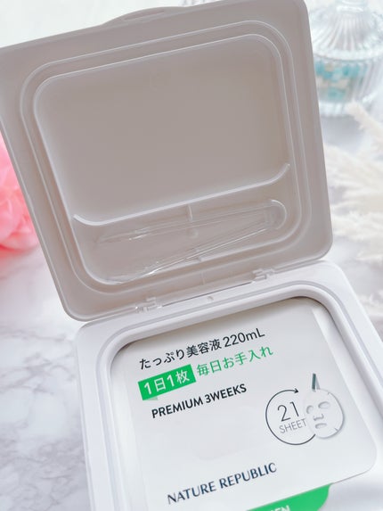 キューブマスク レチノール/ネイチャーリパブリック/シートマスク・パックを使ったクチコミ(2枚目)