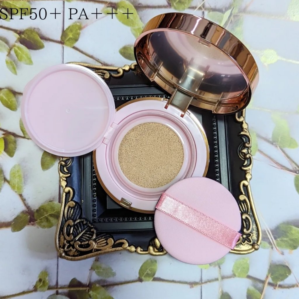 ピンクティーツリーカバークッション/APLIN/クッションファンデーションを使ったクチコミ（2枚目）