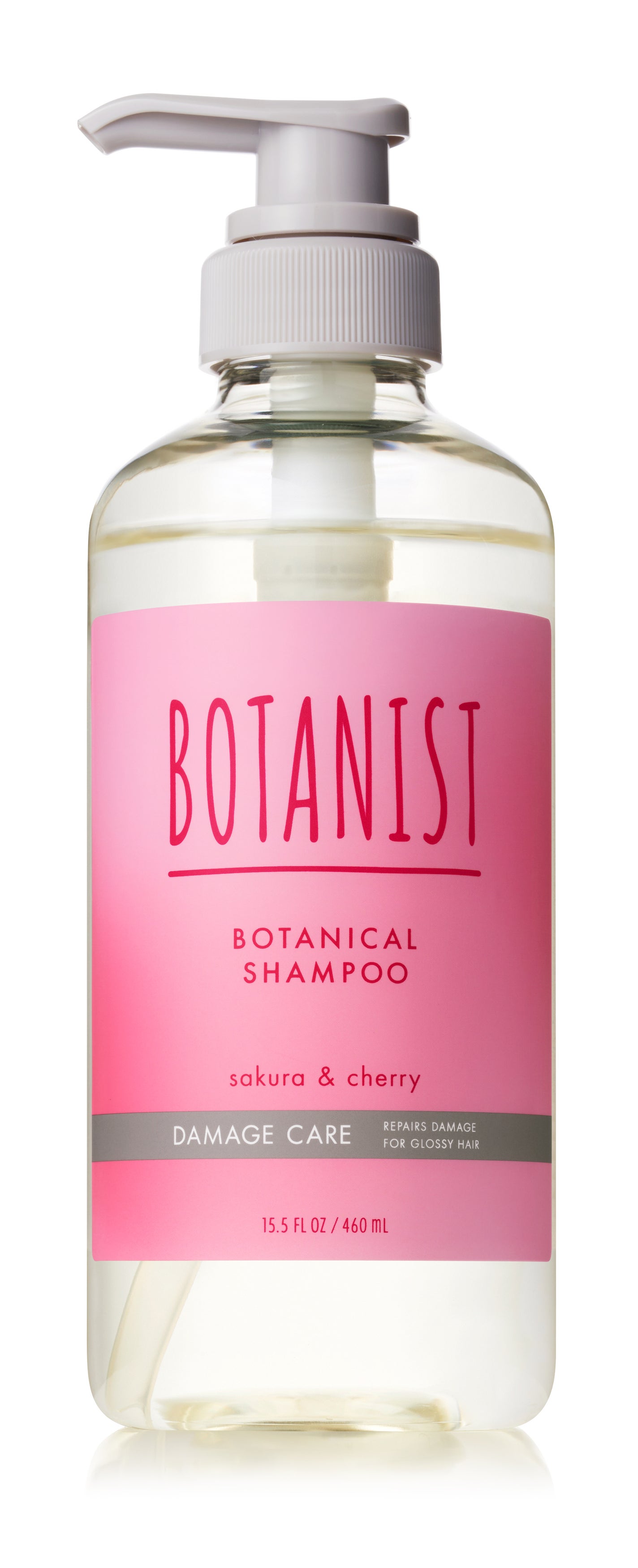 ボタニカルシャンプー/トリートメント (ダメージケア) サクラ&チェリーの香り シャンプー(460ml)