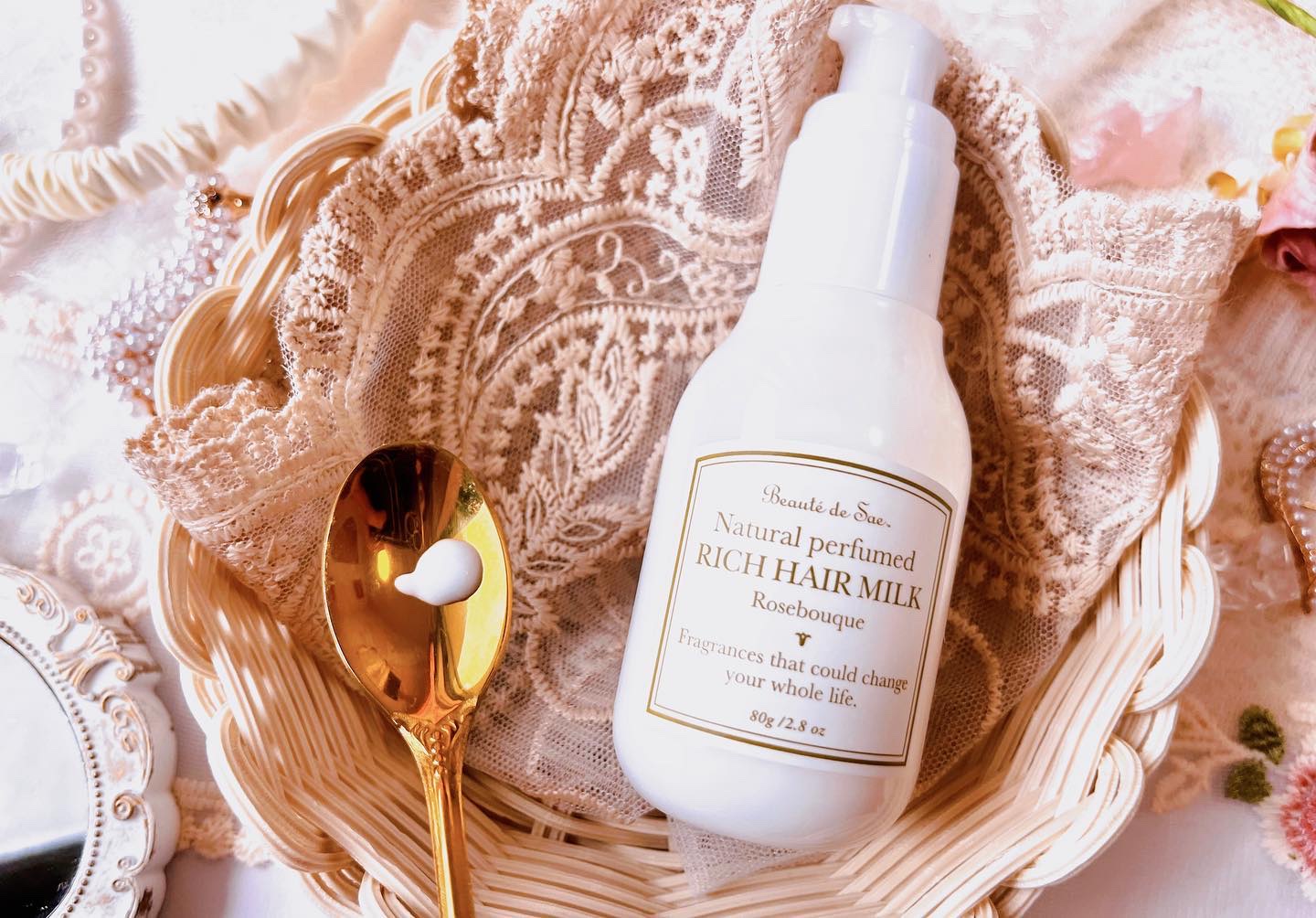 ナチュラル パフュームド ボディ＆ヘアミスト 〜ローズブーケ〜/ボーテ デュ サエ/デオドラント・制汗剤を使ったクチコミ（3枚目）