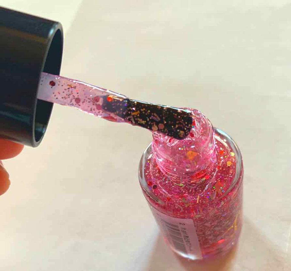 ITGグリッターネイル/DAISO/マニキュアを使ったクチコミ(2枚目)