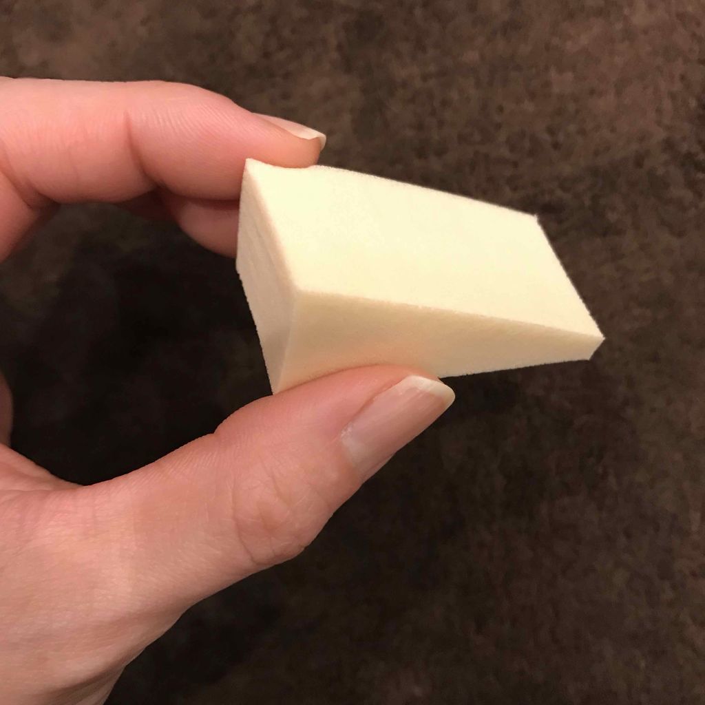 バリュースポンジN ウェッジ型タイプ 30P/ロージーローザ/パフ・スポンジを使ったクチコミ(3枚目)