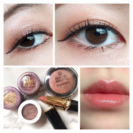 グロスチーク/マリブビューティー/パウダーチークを使ったクチコミ(1枚目)