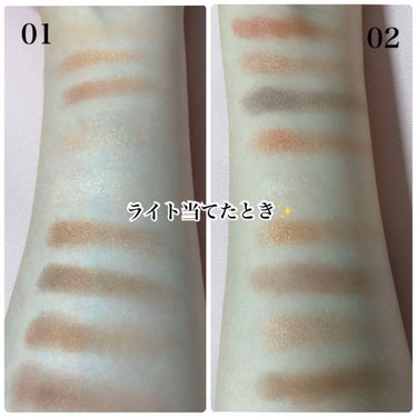 UR GLAM　BLOOMING EYE COLOR PALETTE/U R GLAM/パウダーアイシャドウを使ったクチコミ（4枚目）