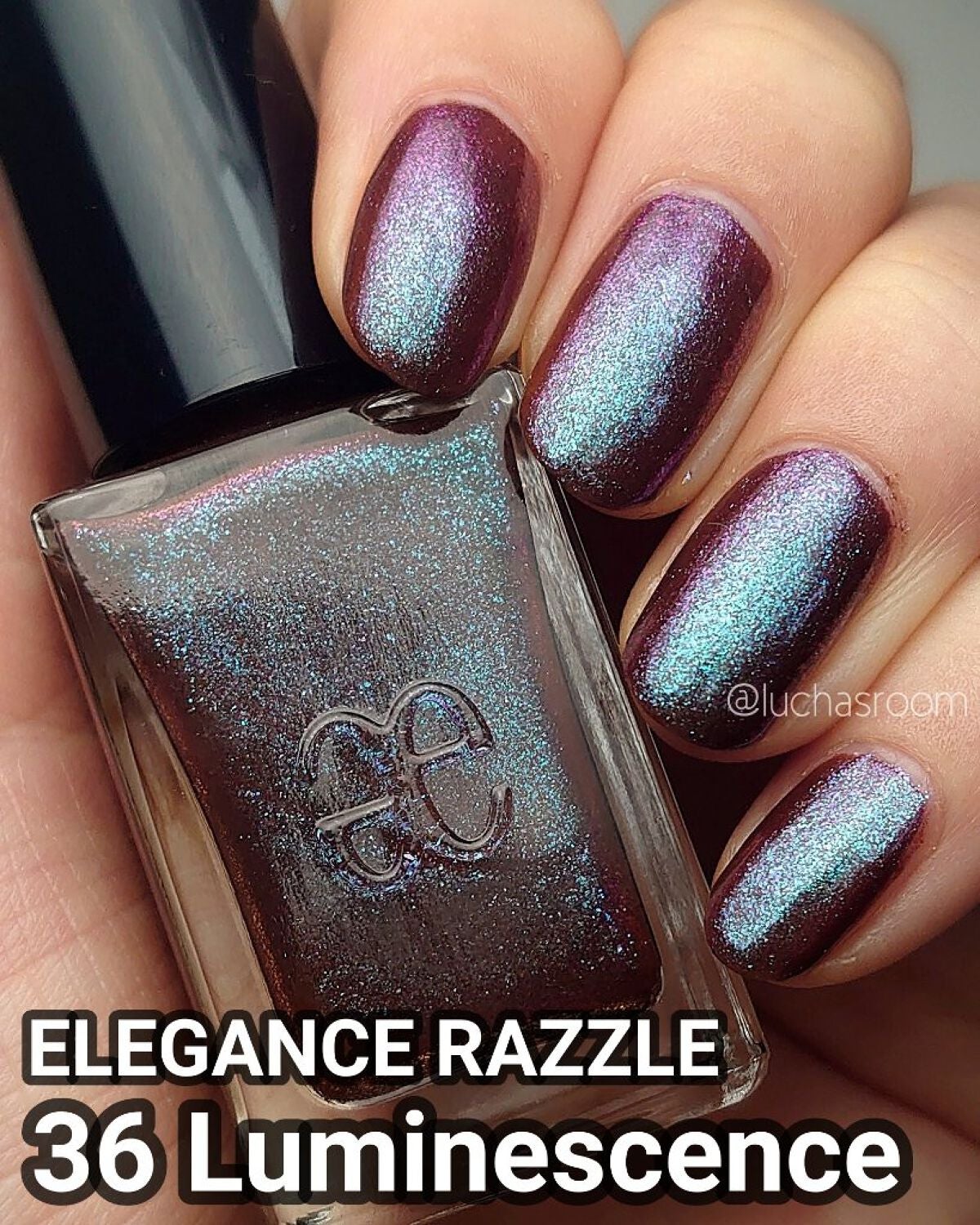 エレガンス ラズル エナメルラッカー/エレガンス ラズル /マニキュアを使ったクチコミ(1枚目)