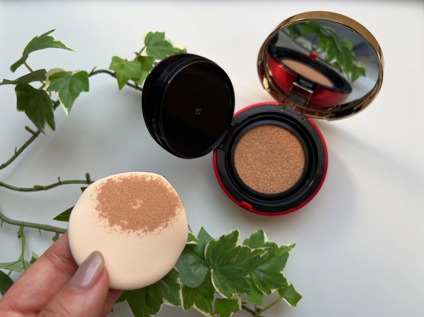 プラセンティストクッションファンデーション/ステファニー/クッションファンデーションを使ったクチコミ(4枚目)