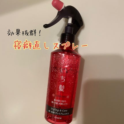 髪&地肌うるおう寝ぐせ直し和草シャワー/いち髪/ヘアミストを使ったクチコミ(1枚目)