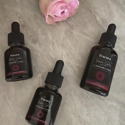ヒト幹細胞培養エキス原液/fracora/美容液を使ったクチコミ(1枚目)