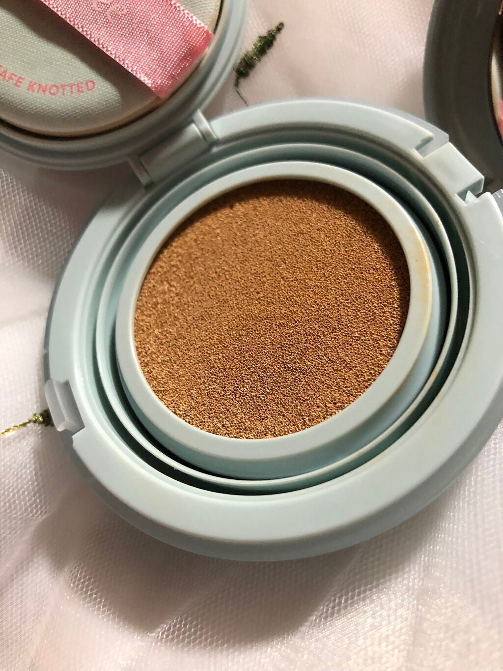 ノーセバム パウダー クッション/innisfree/クッションファンデーションを使ったクチコミ(3枚目)