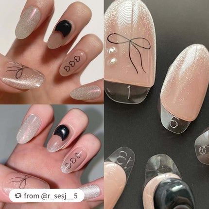 ネイルチップ(シールタイプ)/FINGER SUIT/ネイルチップ・パーツを使ったクチコミ(6枚目)