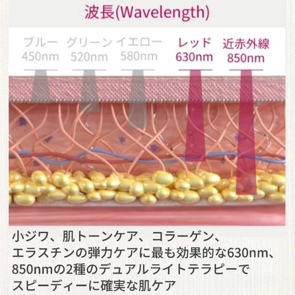 ネックケア専用美顔器 ベラコントゥアーVリフトLEDネックケア /ANACIS/美顔器・マッサージを使ったクチコミ(4枚目)