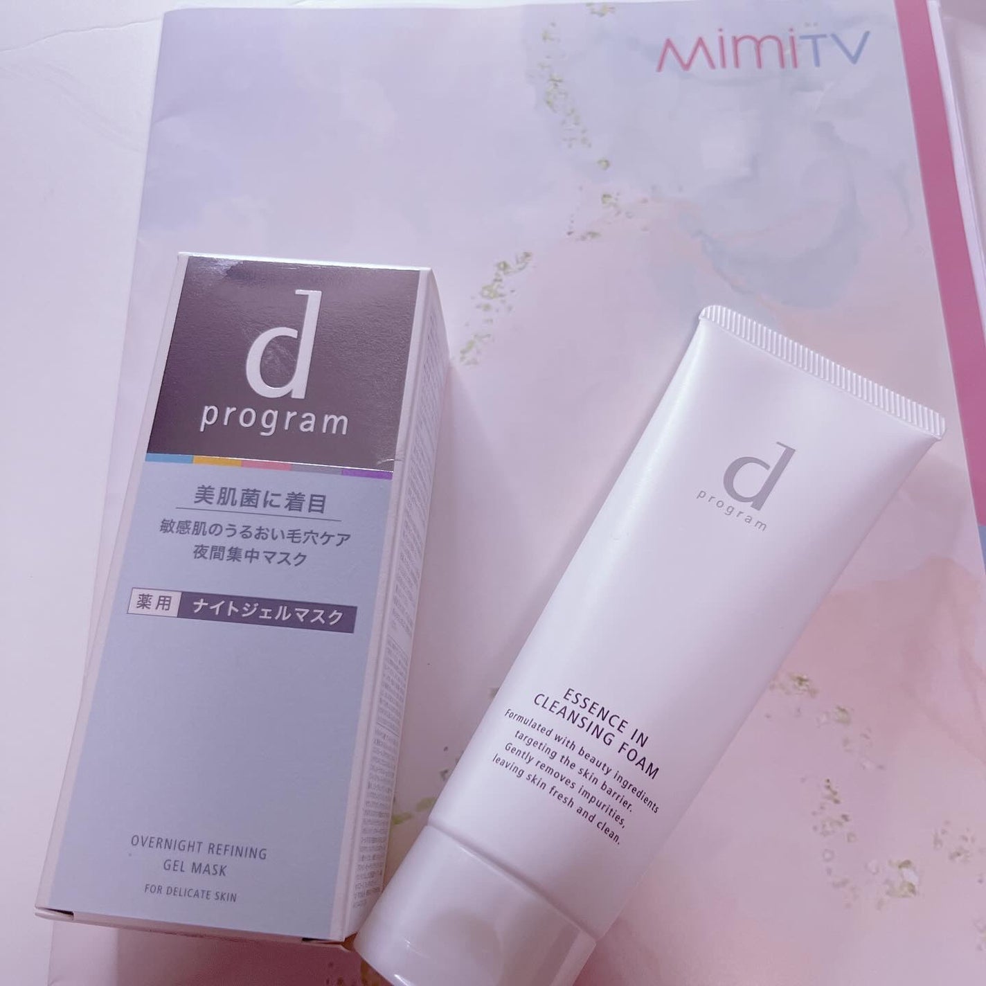 エッセンスイン クレンジングフォーム/d プログラム/洗顔フォームを使ったクチコミ(1枚目)