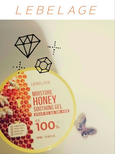 moisture honey 100% soothing gel/LEBELAGE/バスト・ヒップケアを使ったクチコミ（1枚目）