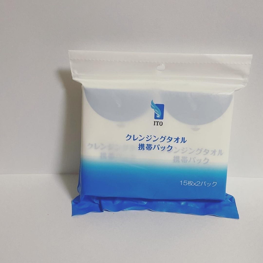 クレンジングタオル携帯パック/ITO/クレンジングタオルを使ったクチコミ(2枚目)