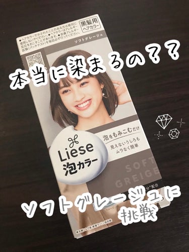 【セルフでグレージュに染めることはできるのか⁉️⠀】

リーゼ泡カラー
ソフトグレージュ
¥836


前回も市販のカラー剤で人生初カラーをし、
少し明るめの茶髪になりました。



そして、今回は
ソ