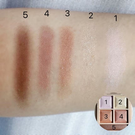 パノラマデザイン アイパレット/Visée/アイシャドウパレットを使ったクチコミ(7枚目)