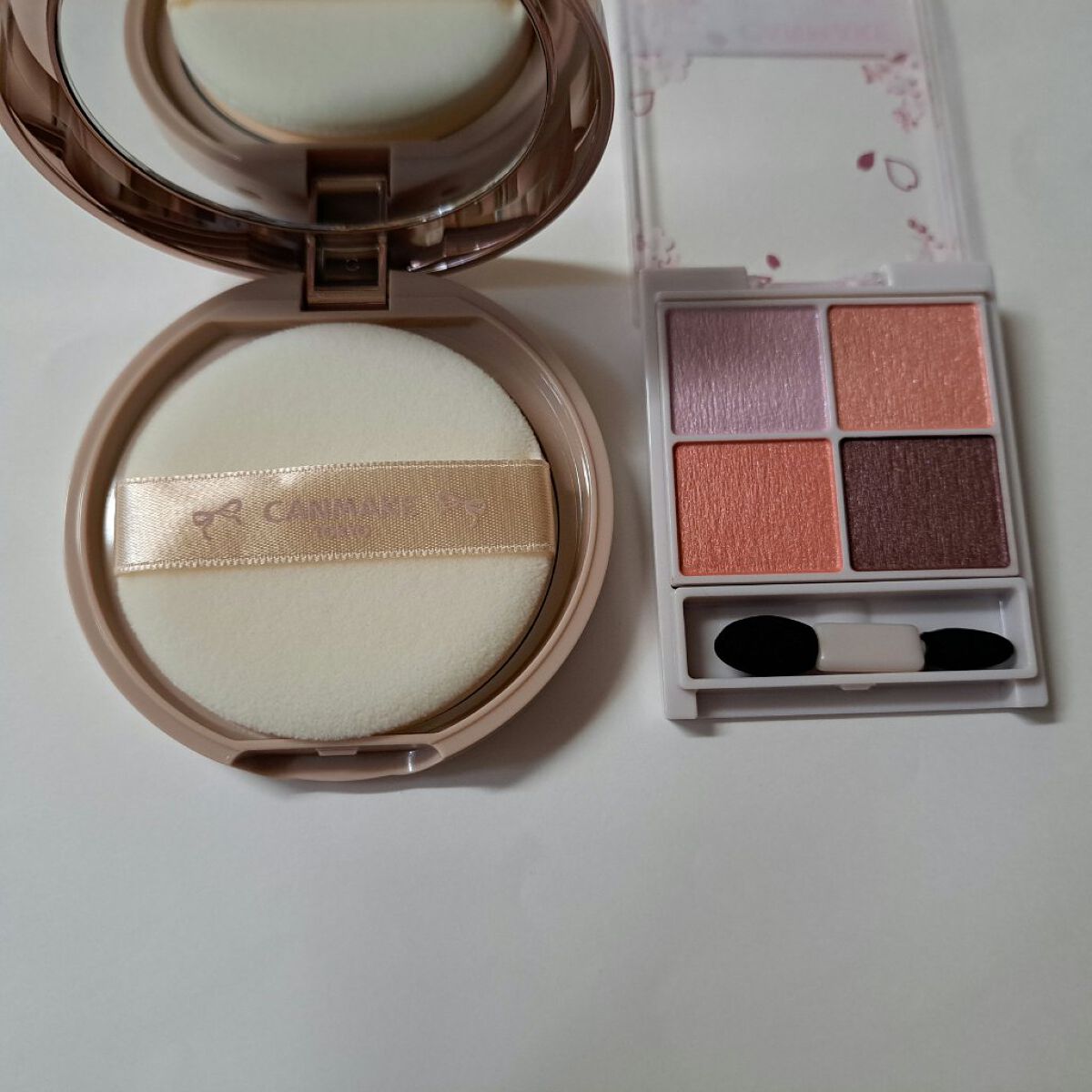 シルキースフレアイズ/キャンメイク/アイシャドウパレットを使ったクチコミ（2枚目）