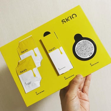 SKIO SKIOトライアルキットのクチコミ「#SKIO　#シミ対策　#毛穴ケア　#Promotion
#シンプルスキンケア　#ロート製薬　.....」（1枚目）