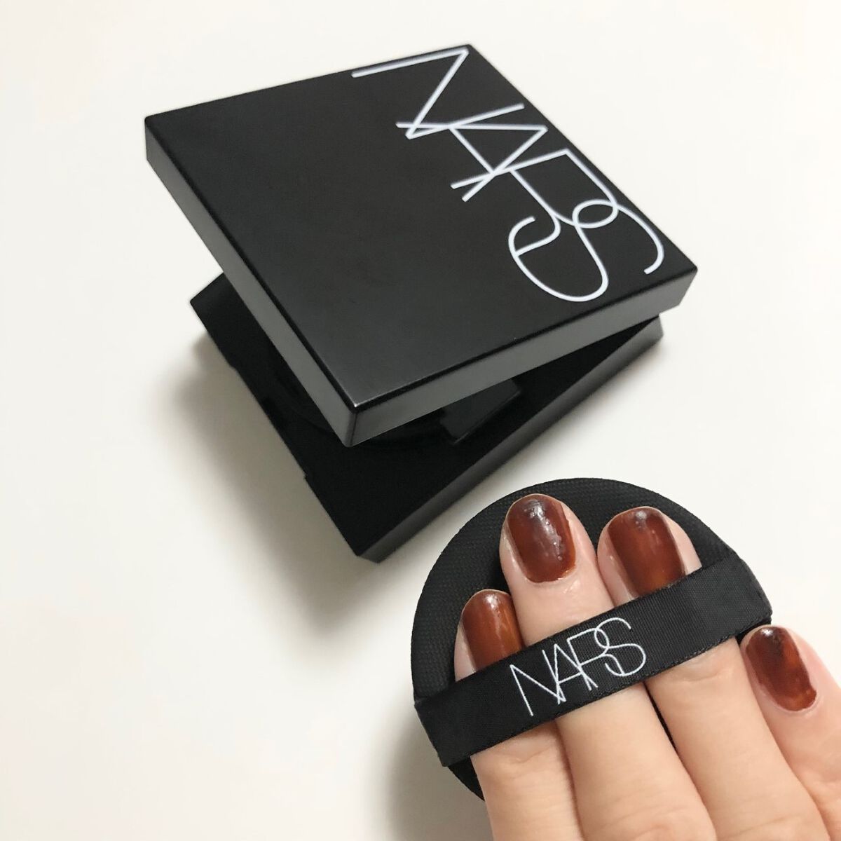 ナチュラルラディアント ロングウェア クッションファンデーション/NARS/クッションファンデーションを使ったクチコミ(2枚目)