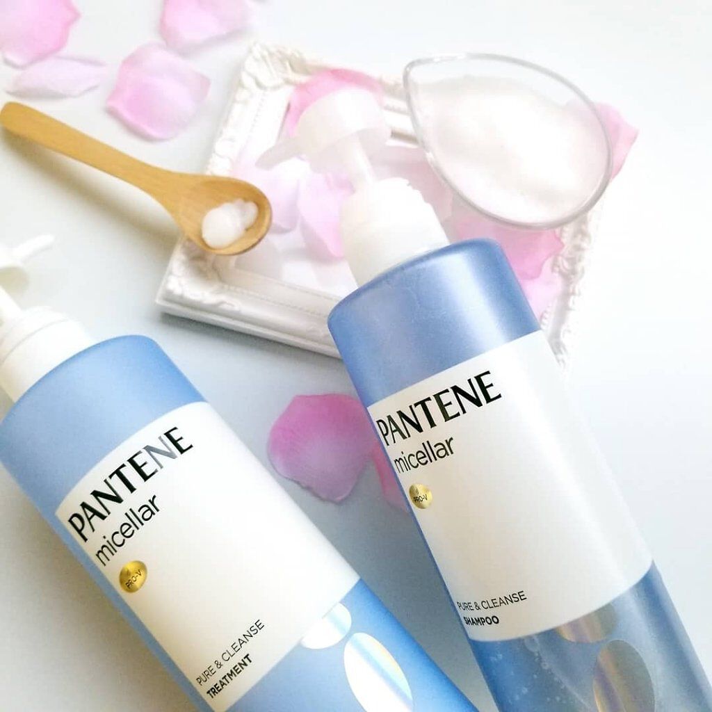 PRO-V ミセラー ピュア＆クレンズ ノンシリコンシャンプー/トリートメント/パンテーン/市販シャンプーを使ったクチコミ（3枚目）