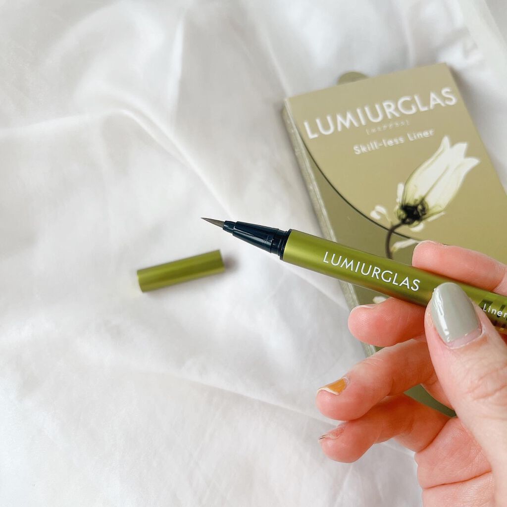 スキルレスライナー/LUMIURGLAS/リキッドアイライナーを使ったクチコミ（2枚目）