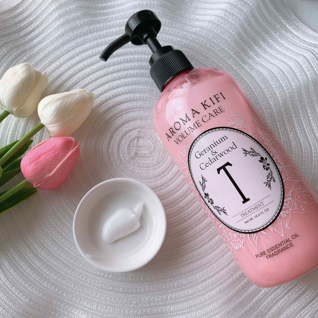 ボリュームケアシャンプー／トリートメント/AROMA KIFI/シャンプー・コンディショナーを使ったクチコミ（3枚目）