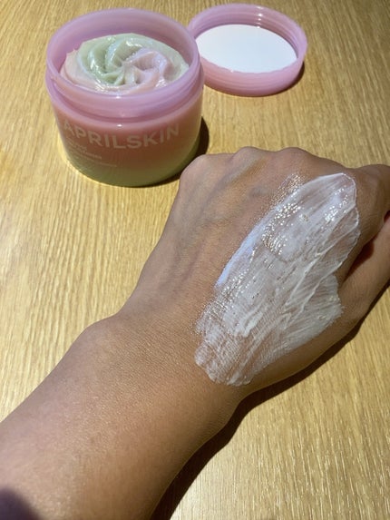 ピンクアロエメレンゲクレンザー/APRILSKIN/その他洗顔料を使ったクチコミ(5枚目)