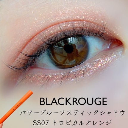 パワープルーフスティックシャドウ/BLACK ROUGE/スティックアイシャドウを使ったクチコミ(1枚目)