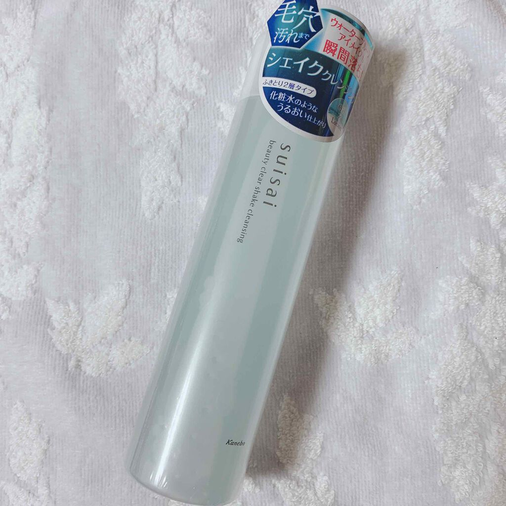 ビューティクリア シェイククレンジング/suisai/クレンジングウォーターを使ったクチコミ(1枚目)