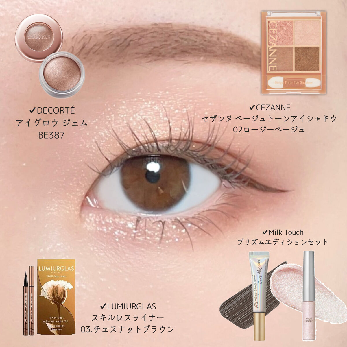 プリズムエディションセット/Milk Touch/メイクアップキットを使ったクチコミ（3枚目）