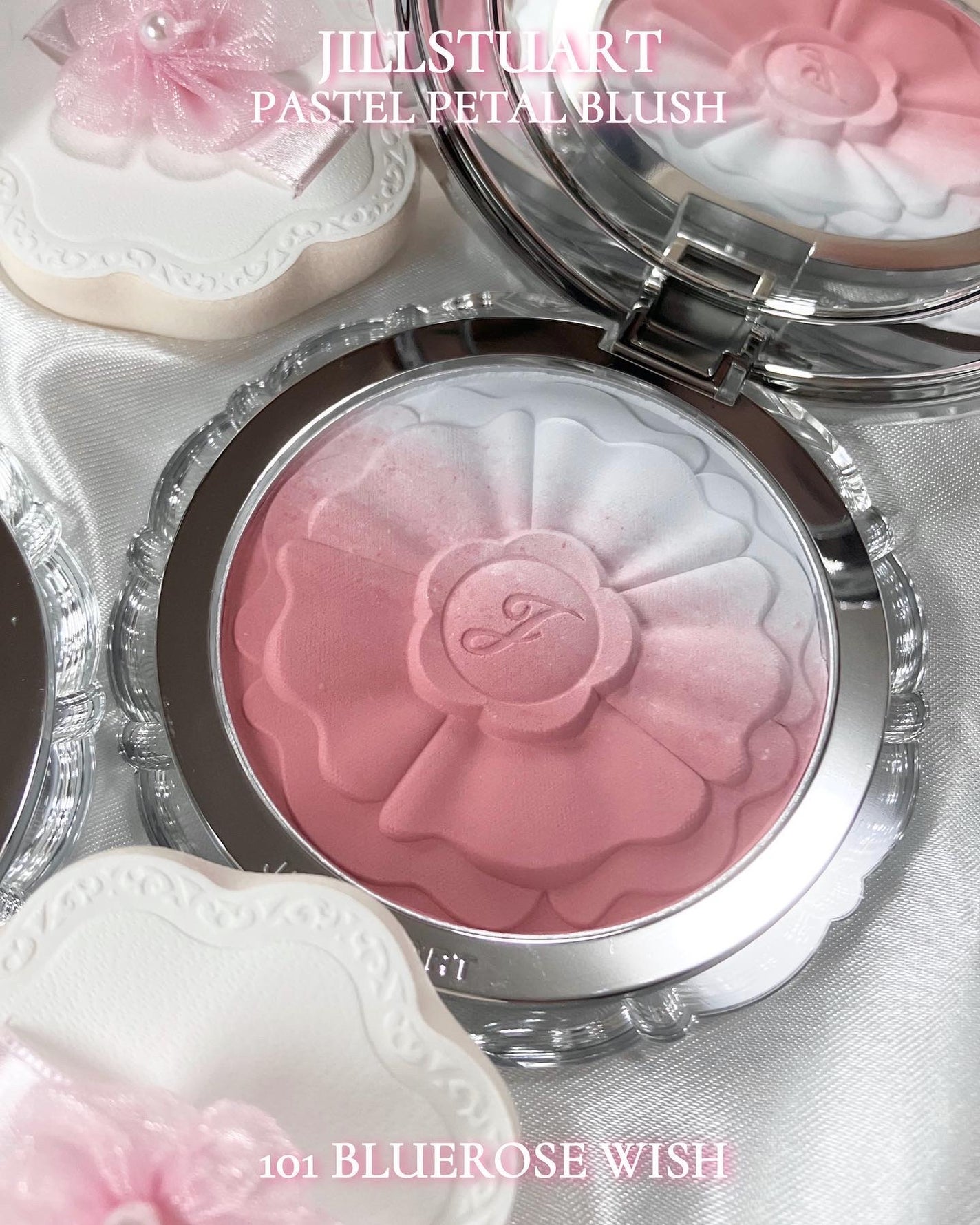 ジルスチュアート パステルペタル ブラッシュ/JILL STUART/パウダーチークを使ったクチコミ(4枚目)