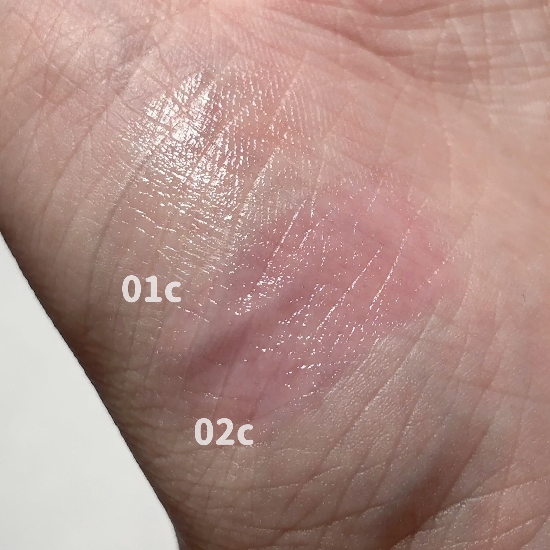 ＵＧＴ　ジュエリーリップスティック 02c　ローズクォーツ/U R GLAM/口紅を使ったクチコミ（3枚目）